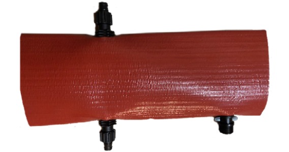 Lay Flat with preinstalled fittings